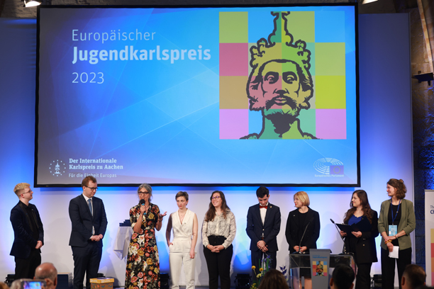Foto: Karlspreis; Johannes Simon